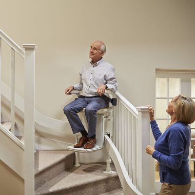 Acorn stairlift in a family home, County Antrim
